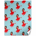 salsa flamenco Emoji Canvas 12  x 16 