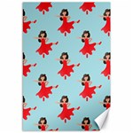 salsa flamenco Emoji Canvas 12  x 18 