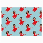 salsa flamenco Emoji Large Glasses Cloth