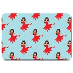 salsa flamenco Emoji Large Doormat