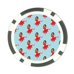 salsa flamenco Emoji Poker Chip Card Guard