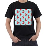 salsa flamenco Emoji Men s T-Shirt (Black)