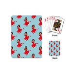 salsa flamenco Emoji Playing Cards (Mini)