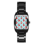 salsa flamenco Emoji Stainless Steel Barrel Watch