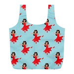 salsa flamenco Emoji Full Print Recycle Bag (L)