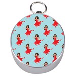 salsa flamenco Emoji Silver Compass