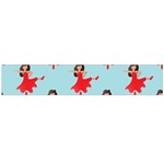 salsa flamenco Emoji Flano Scarf (Large)