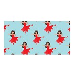 salsa flamenco Emoji Satin Wrap