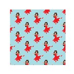 salsa flamenco Emoji Small Satin Scarf (Square)