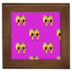 twin Emoji  Framed Tile