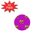 twin Emoji  1  Mini Button (10 pack) 