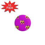 twin Emoji  1  Mini Magnet (10 pack) 