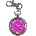 twin Emoji  Key Chain Watch