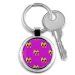 twin Emoji  Key Chain (Round)