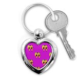 twin Emoji  Key Chain (Heart)