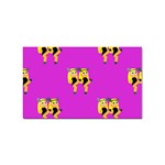 twin Emoji  Sticker (Rectangular)