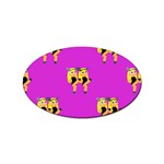 twin Emoji  Sticker Oval (10 pack)