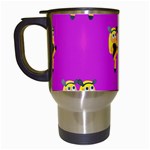 twin Emoji  Travel Mug (White)