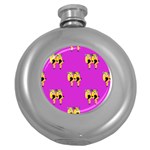 twin Emoji  Hip Flask (5 oz)