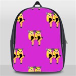 twin Emoji  School Bag (XL)