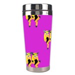 twin Emoji  Stainless Steel Travel Tumbler