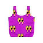 twin Emoji  Full Print Recycle Bag (S)