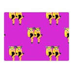 twin Emoji  Double Sided Flano Blanket (Mini)