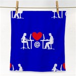 Online Dating Face Towel