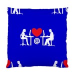 Online Dating Standard Cushion Case (One Side)