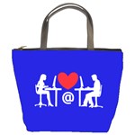 Online Dating Bucket Bag