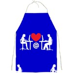 Online Dating Full Print Apron