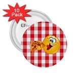 pizza Emoji  2.25  Button (10 pack)