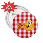 pizza Emoji  2.25  Button (100 pack)