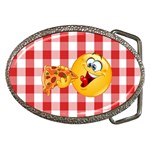 pizza Emoji  Belt Buckle