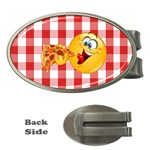 pizza Emoji  Money Clip (Oval)