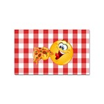 pizza Emoji  Sticker (Rectangular)