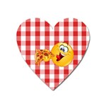 pizza Emoji  Magnet (Heart)