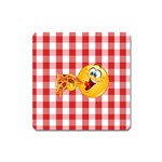 pizza Emoji  Magnet (Square)