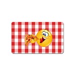 pizza Emoji  Magnet (Name Card)