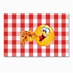 pizza Emoji  Postcard 4  x 6 