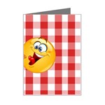 pizza Emoji  Mini Greeting Card