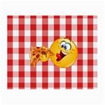 pizza Emoji  Small Glasses Cloth