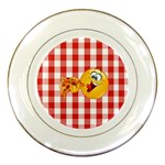 pizza Emoji  Porcelain Plate