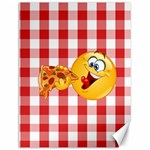 pizza Emoji  Canvas 12  x 16 