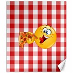 pizza Emoji  Canvas 20  x 24 