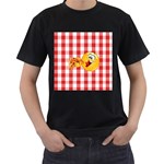 pizza Emoji  Men s T-Shirt (Black)