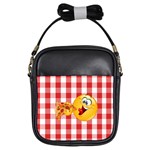 pizza Emoji  Girls Sling Bag