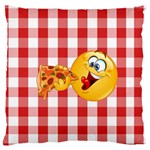 pizza Emoji  Large Cushion Case (One Side)