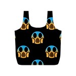 scream Emojis Full Print Recycle Bag (S)