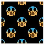 scream Emojis Large Satin Scarf (Square)